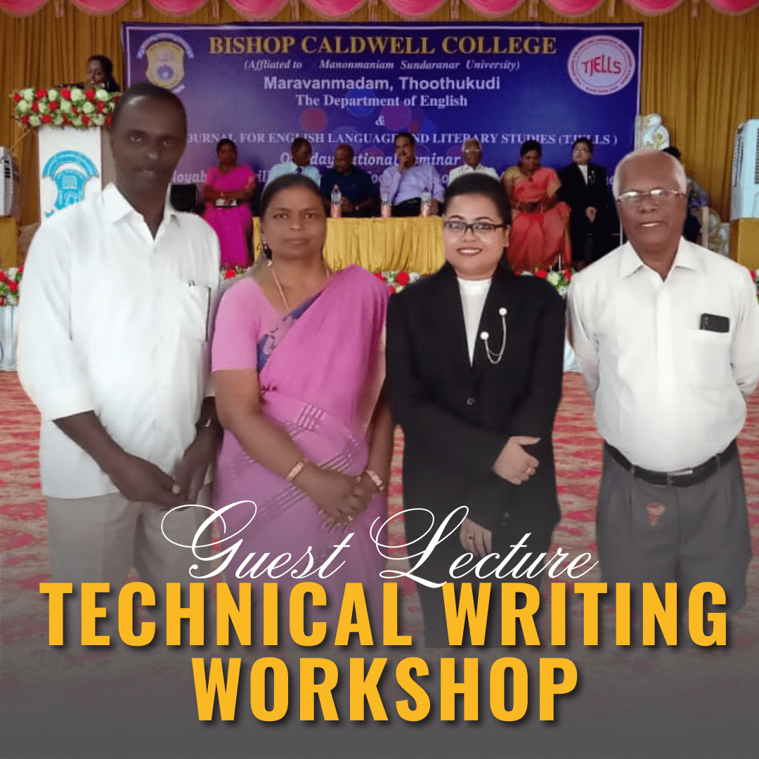 Guest lecture on technical writing