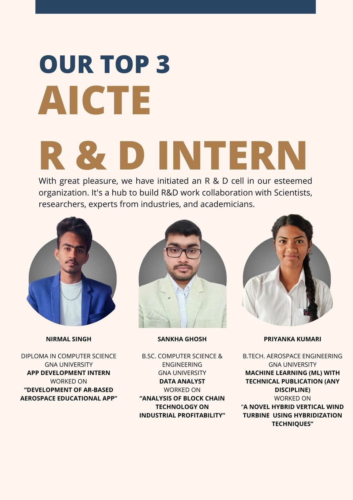 Best AICTE INTERN